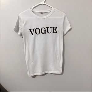 missyalessia - vogue graphic tee